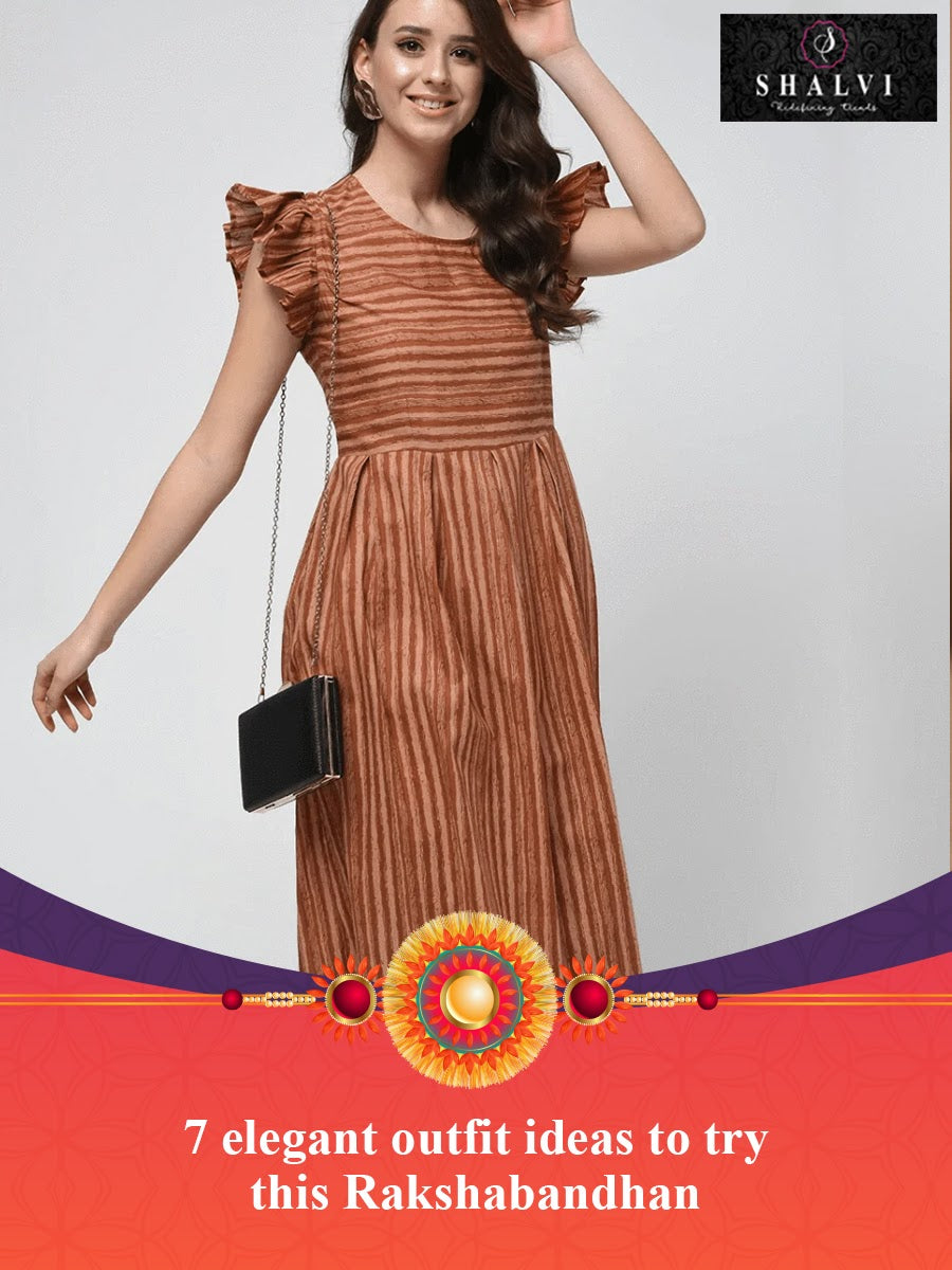 Elegant outfit ideas to try this Rakshabandhan