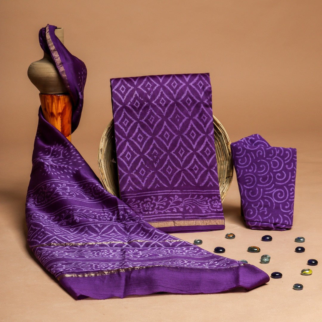 Premium Chanderi Silk Suit with Chanderi Silk Dupatta (CHA267)