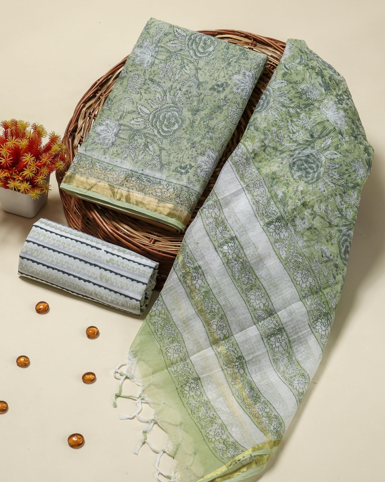 Shop unstitched koat doria suit sets in jaipur (3KD64)