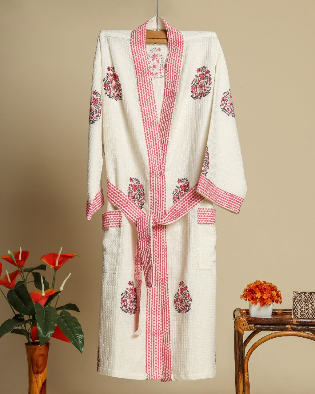 Shop hand block print bathrobes