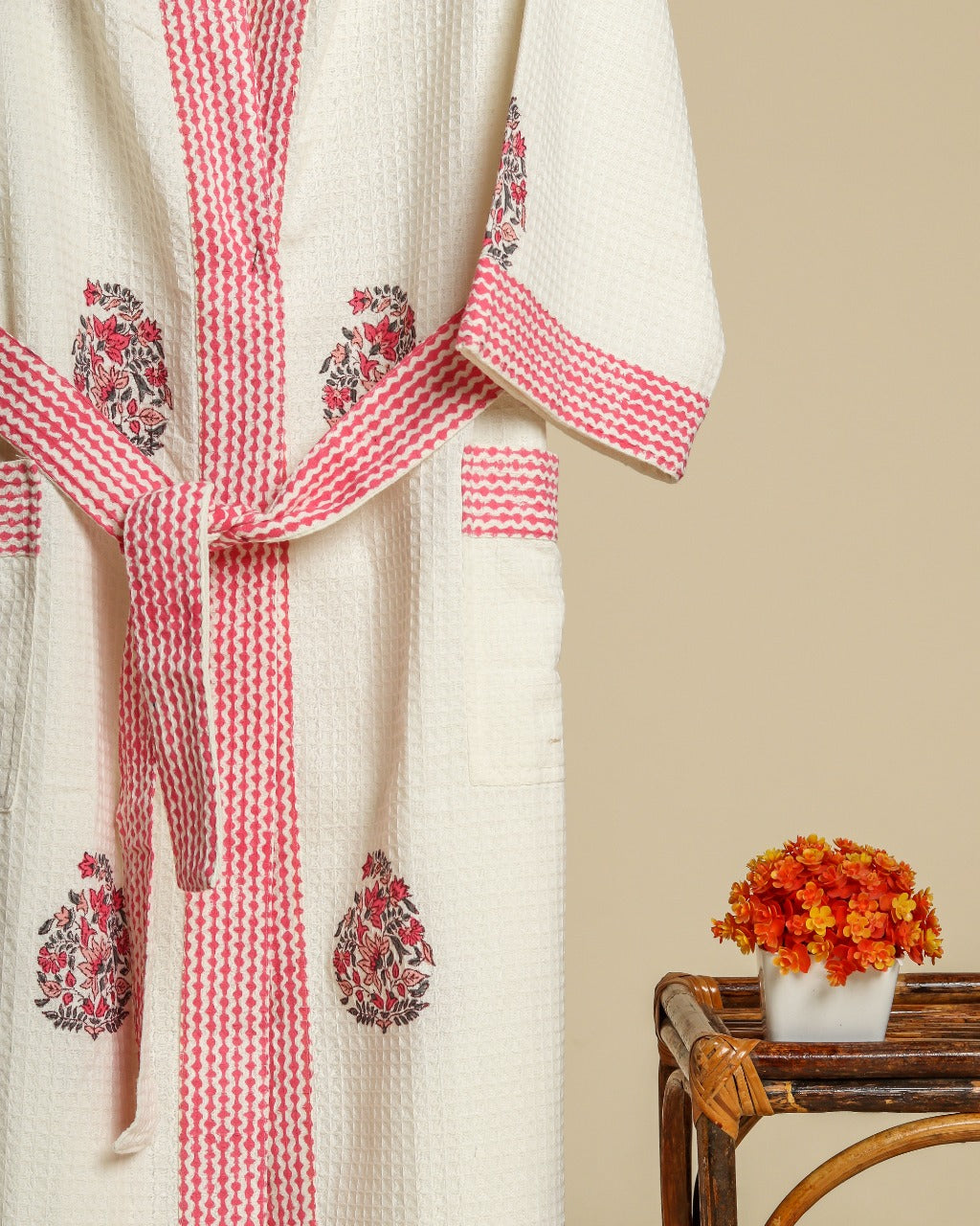 Shop hand block print bathrobes