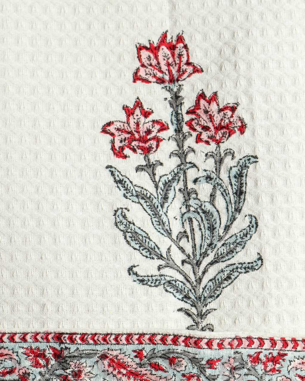 Shop hand block print bathrobes in jaipur (BROB06)