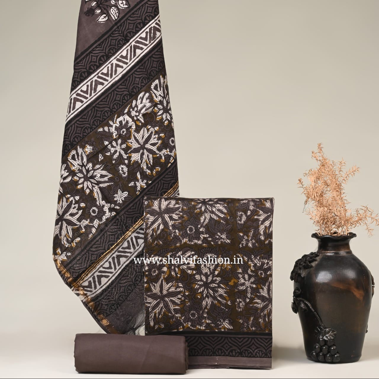 Shop jahota print chanderi silk suits (CHA91)