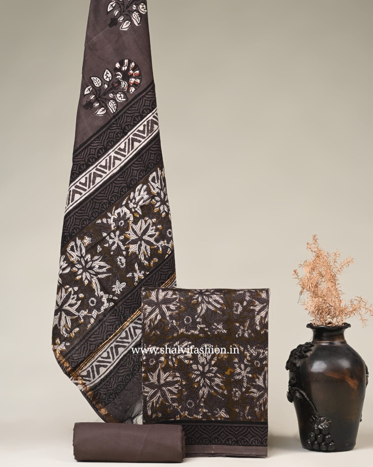 Shop jahota print chanderi silk suits (CHA91)