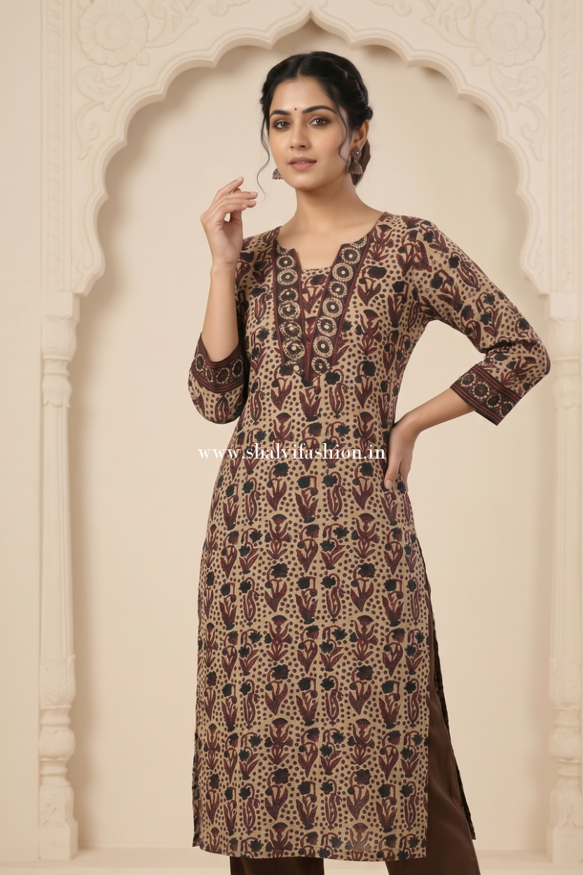 Shop hand block printed chanderi silk suits online shopping (CHS24)