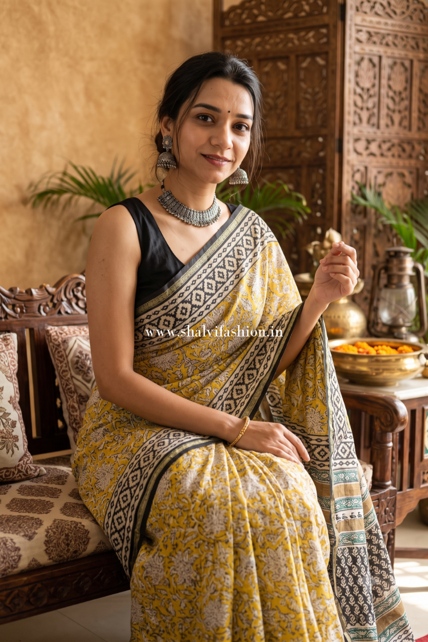 Shop chanderi silk sarees online (CHSAR51)