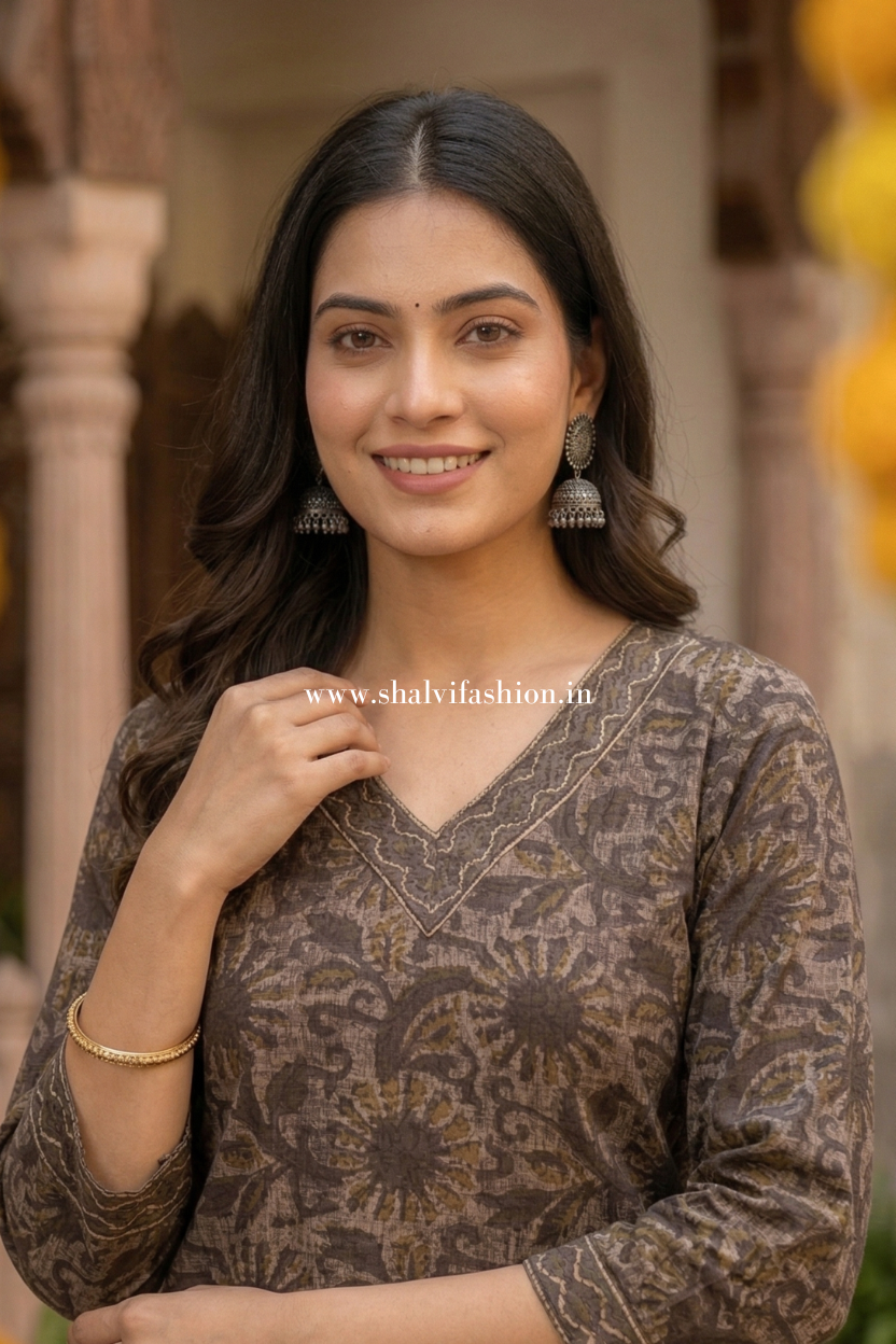 Shop ajrak printed kota doria suits collection (CSS244)