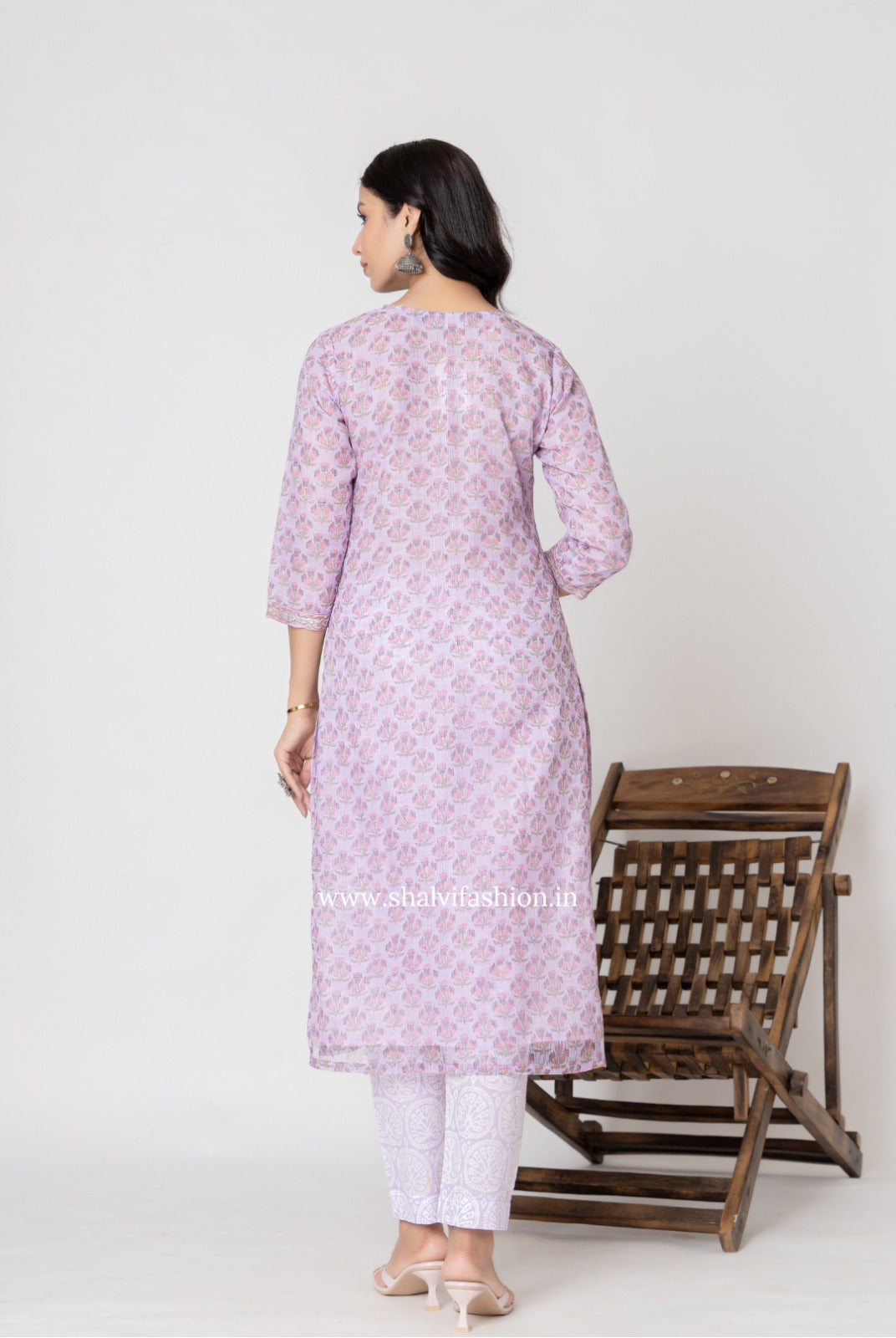 Shop block printed kota doria suits (CSS270)
