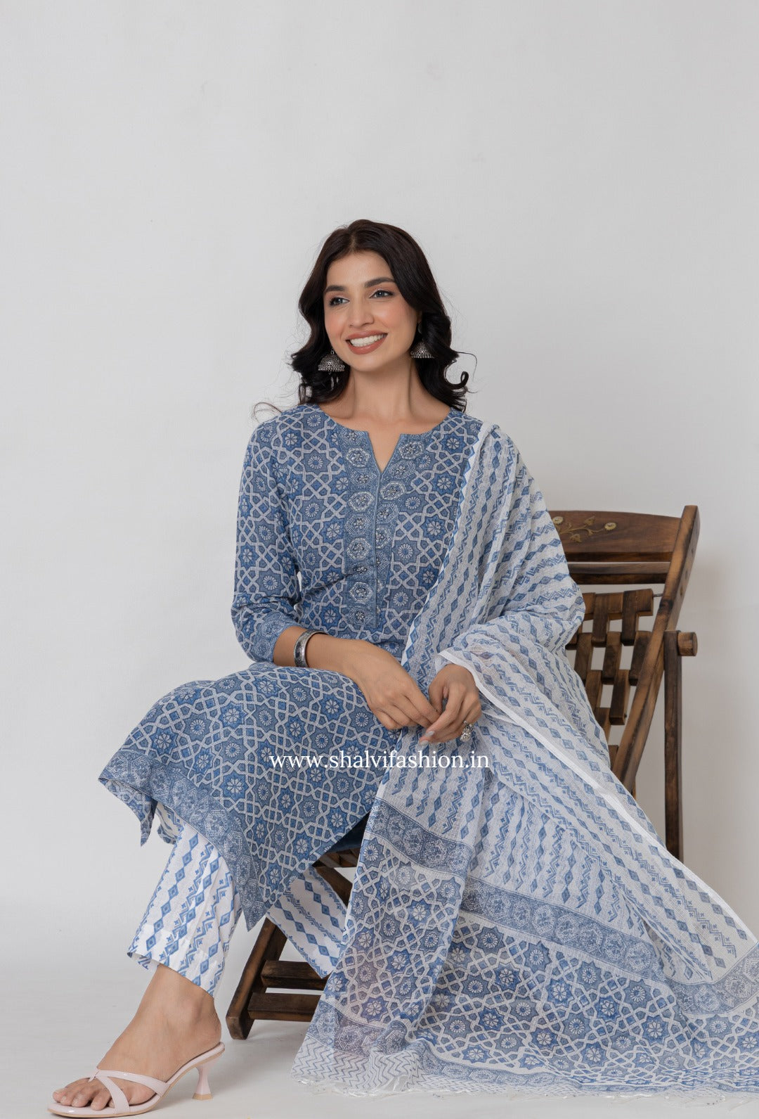 Shop jaipuri printed kota doria suits (CSS272)