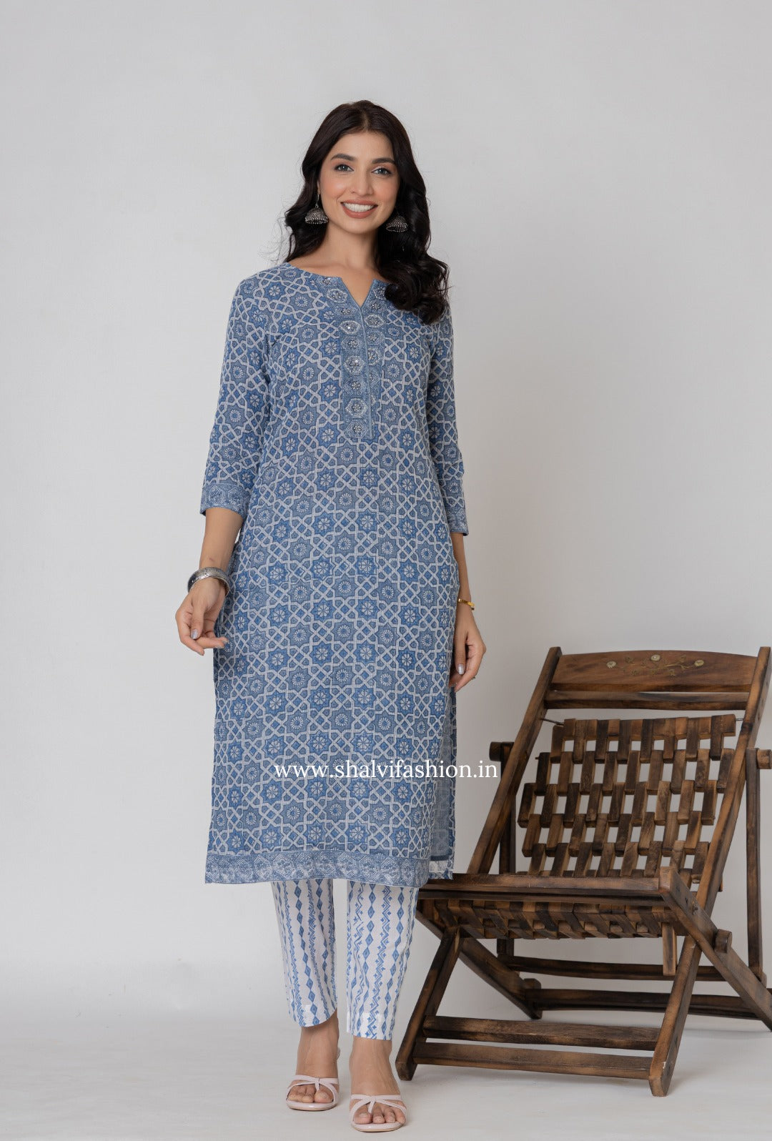 Shop jaipuri printed kota doria suits (CSS272)