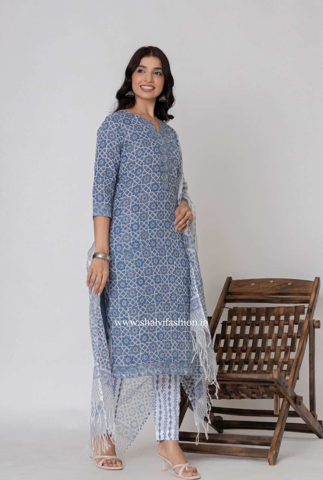 Shop jaipuri printed kota doria suits (CSS272)