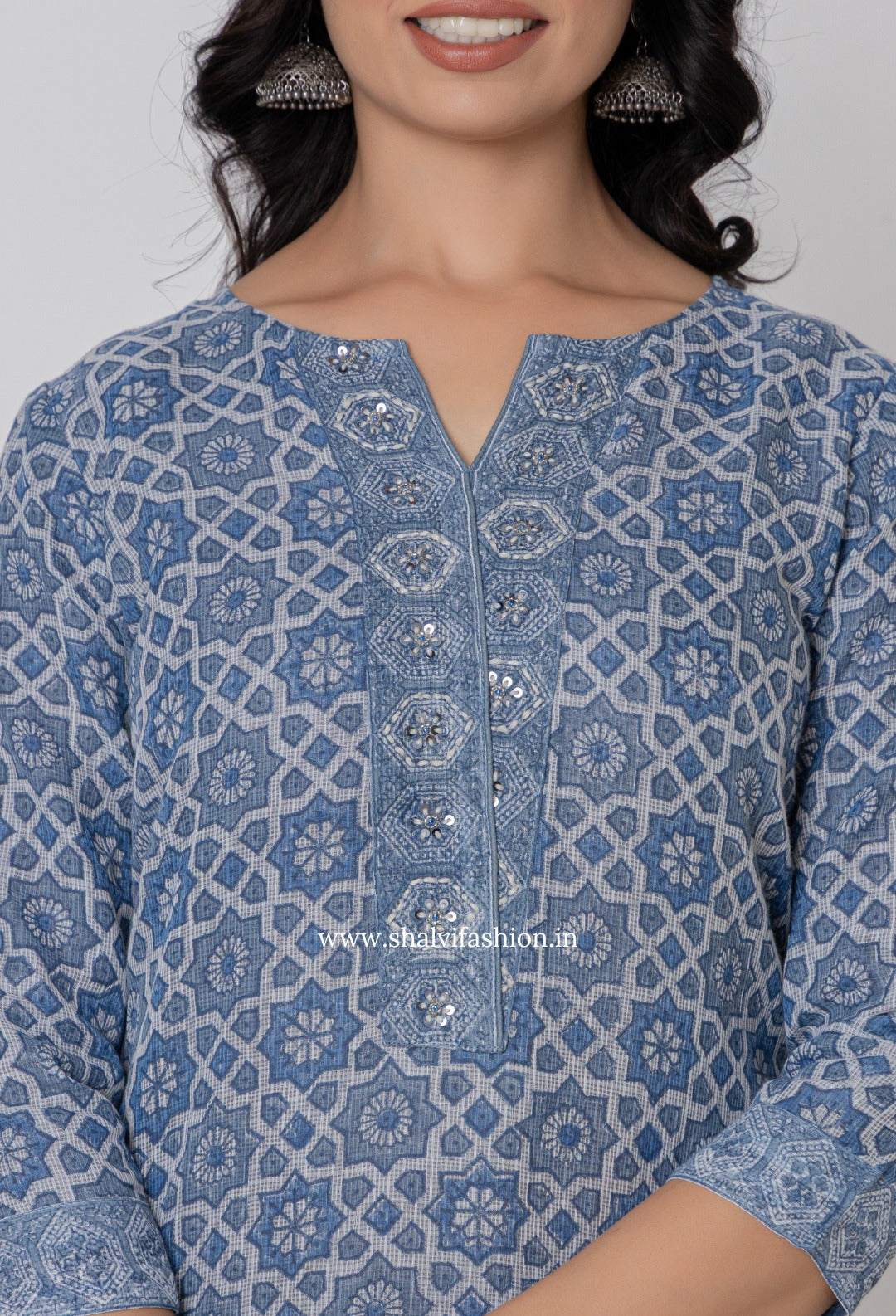 Shop jaipuri printed kota doria suits (CSS272)