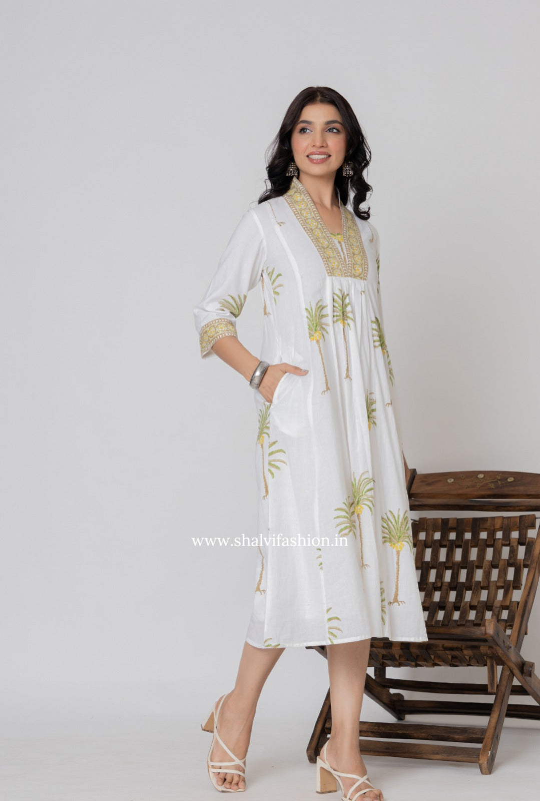 Shop hand block print cotton kurties (CSS311)