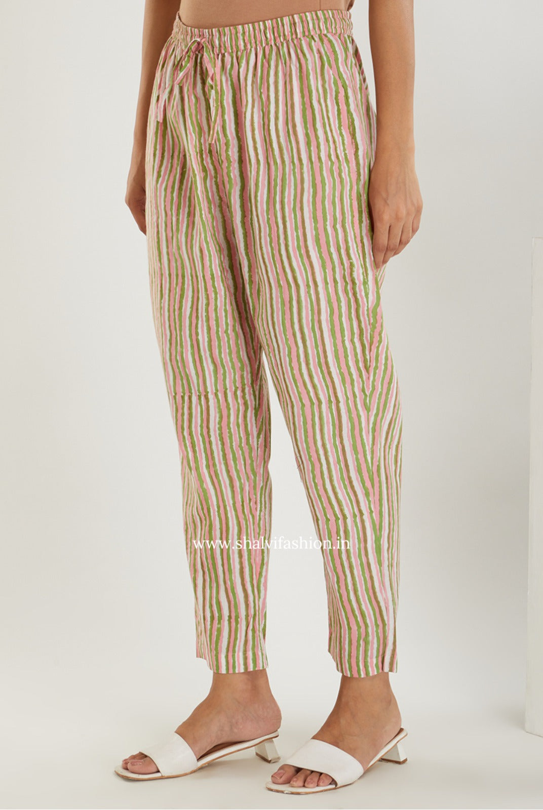 Summer Collection : Hand Block Print Cotton Two Piece Set (CSS355)