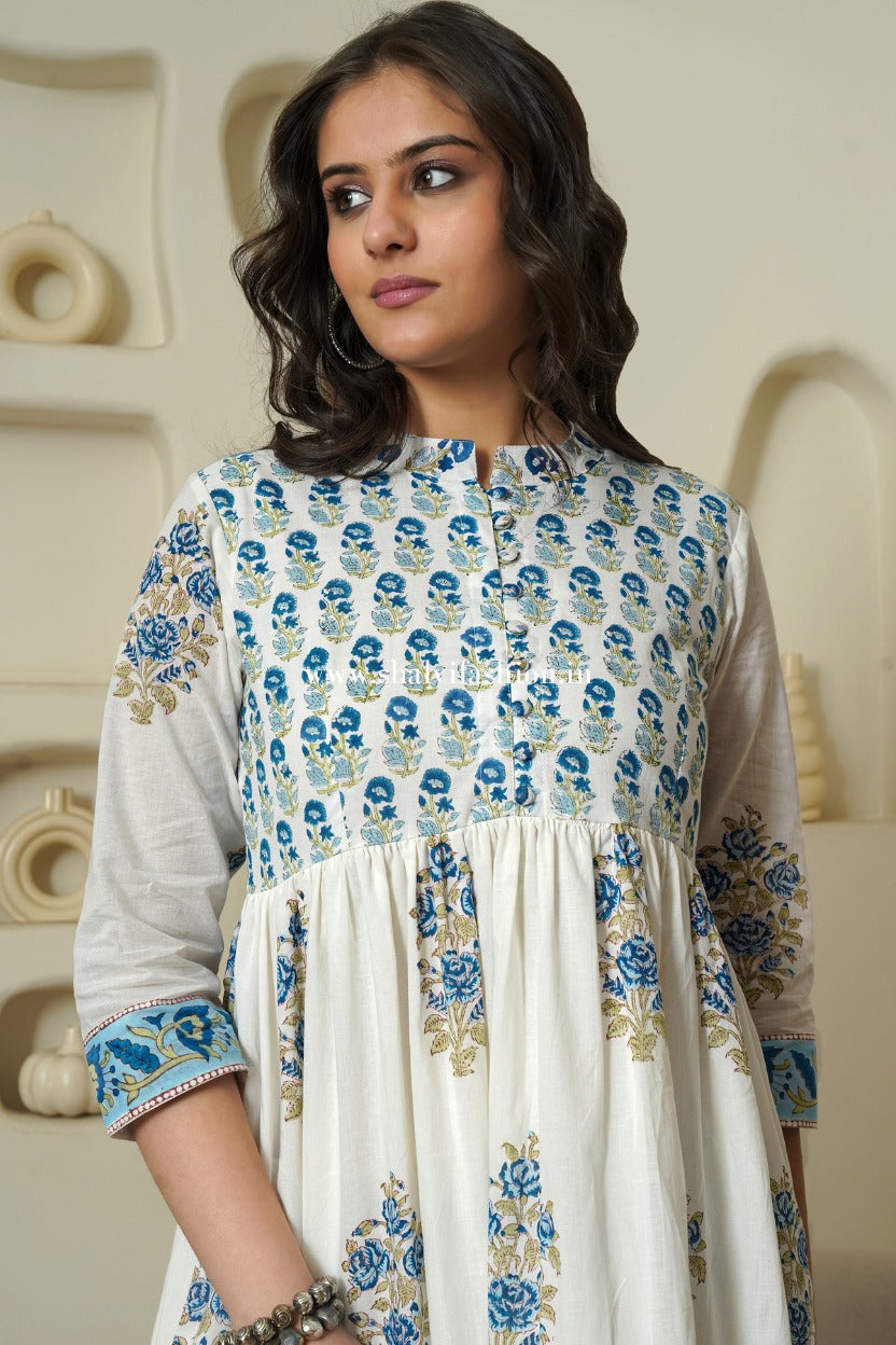Shop taditional block print cotton kurties (CSS368)