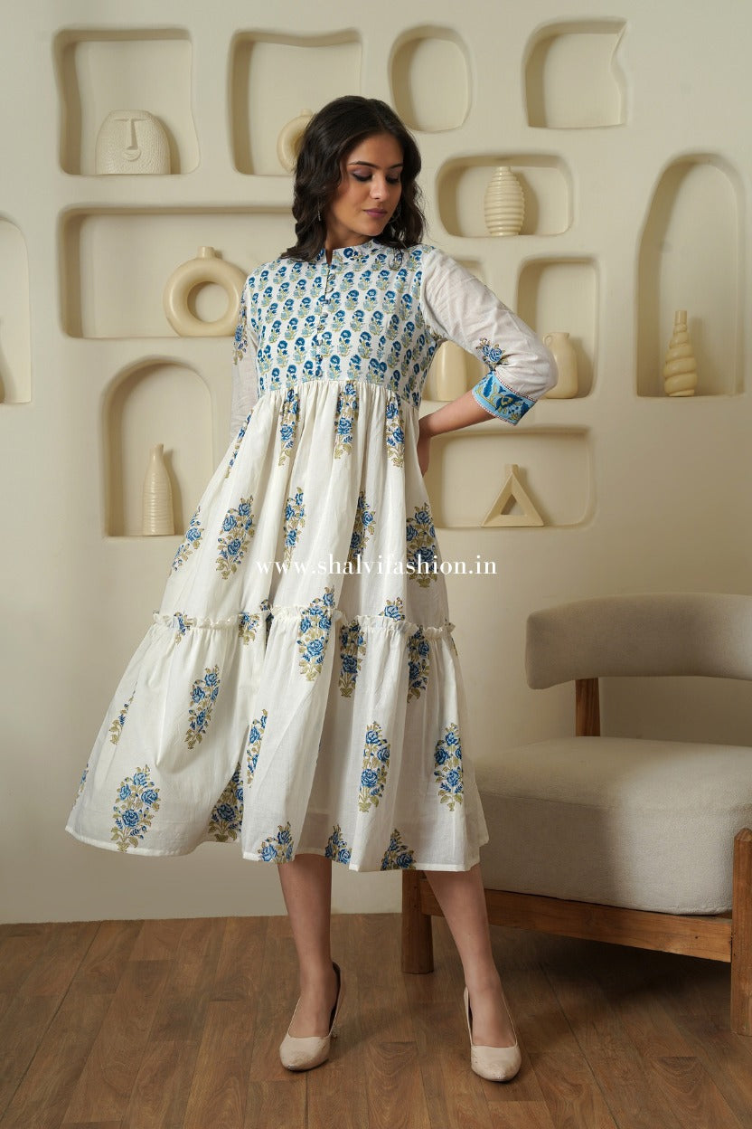 Shop taditional block print cotton kurties (CSS368)