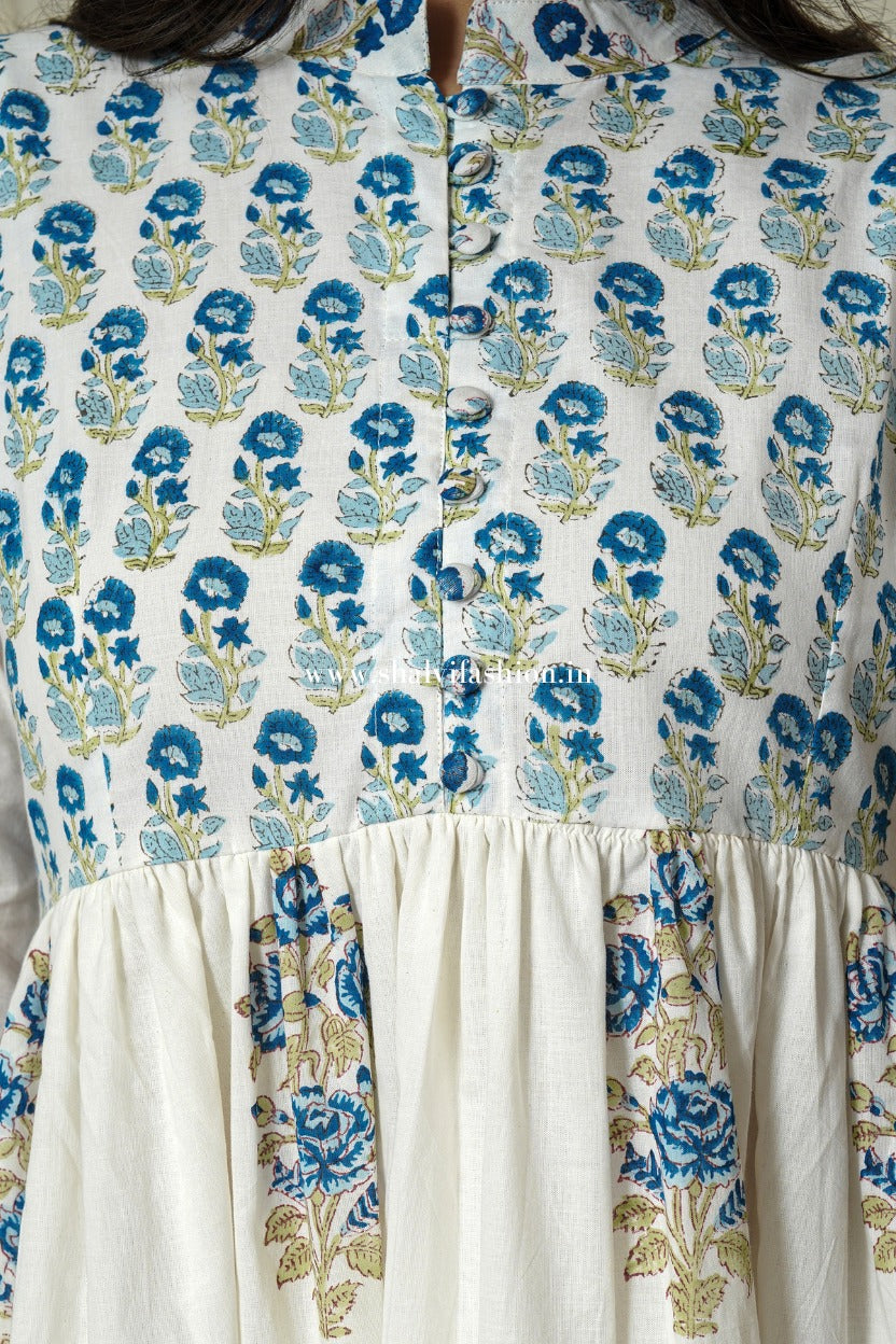 Shop taditional block print cotton kurties (CSS368)