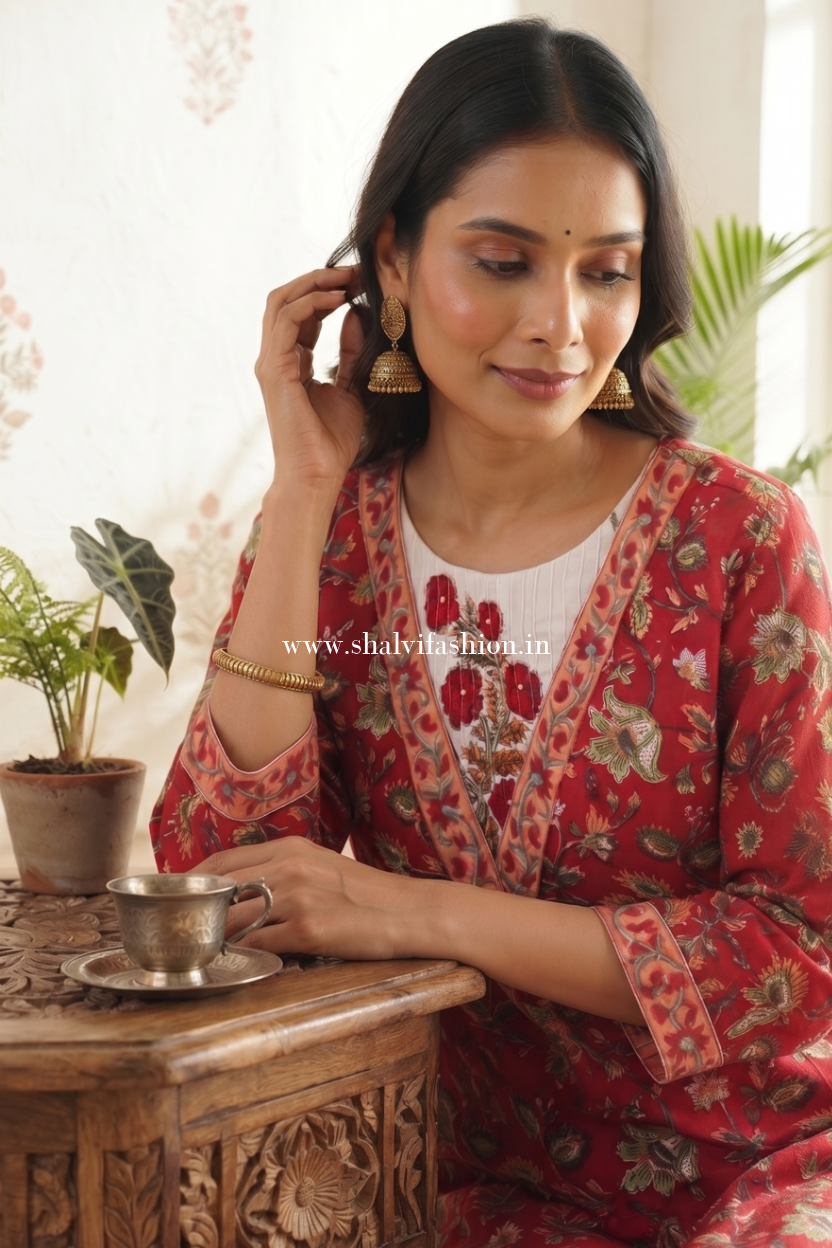 Shop jaipuri print cotton suits online (CSS372)
