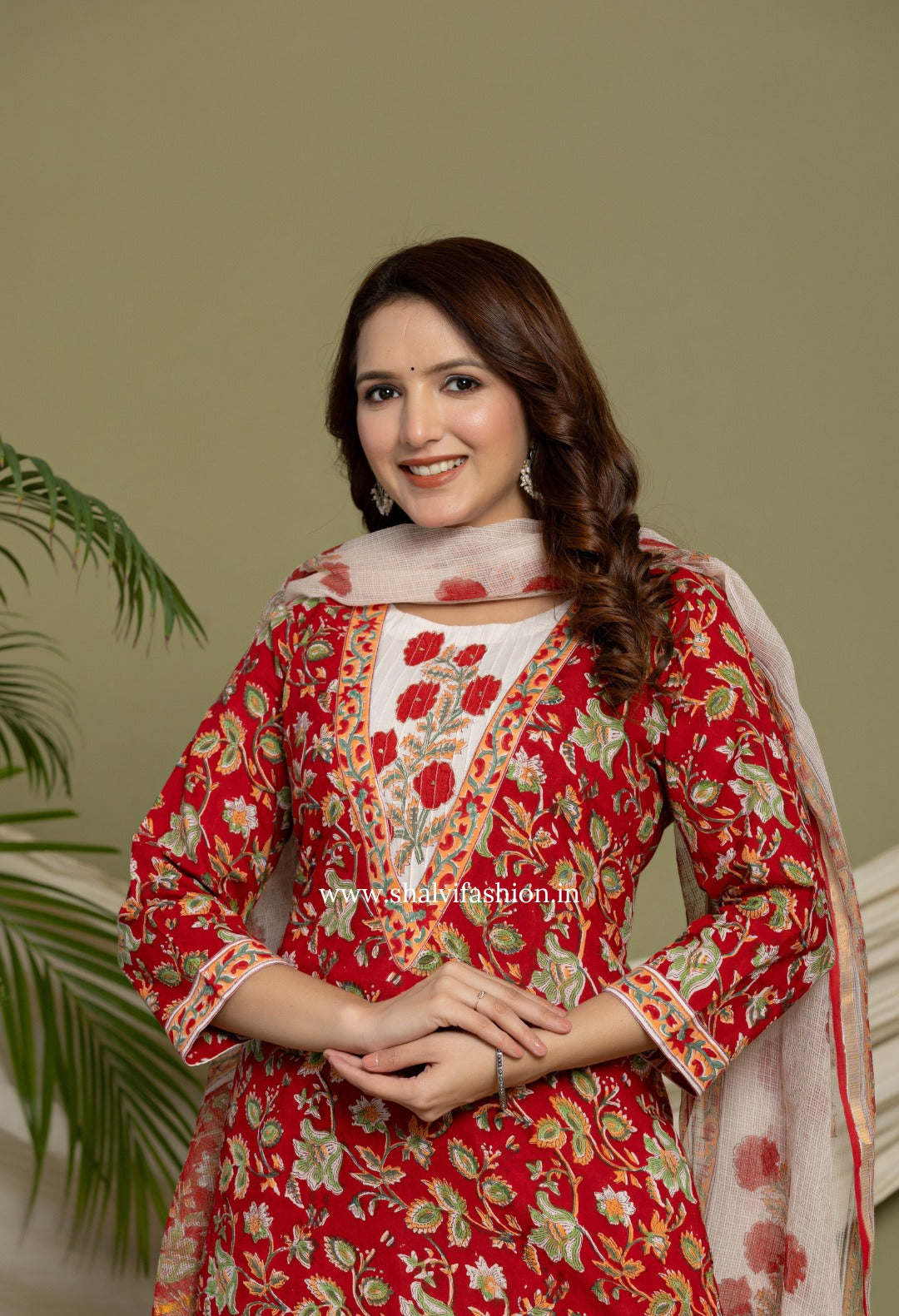 Shop jaipuri print cotton suits online (CSS372)