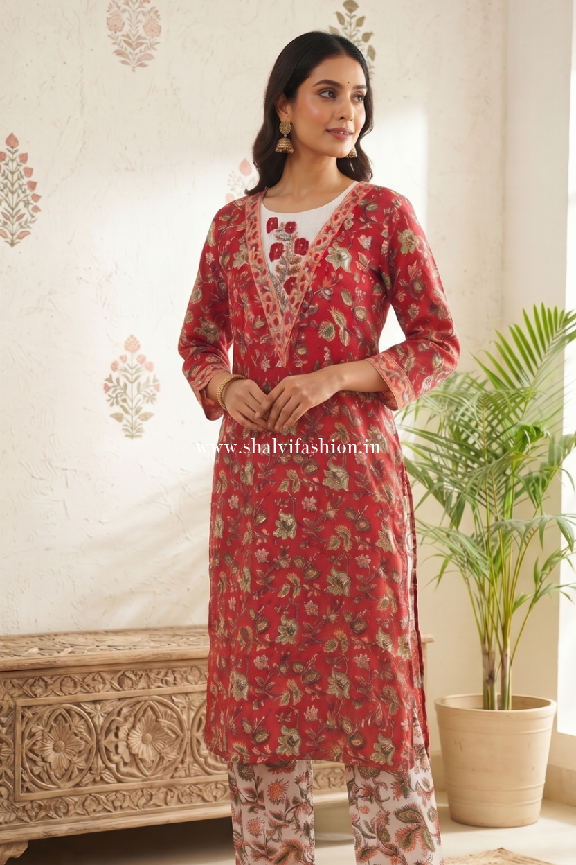 Shop jaipuri print cotton suits online (CSS372)