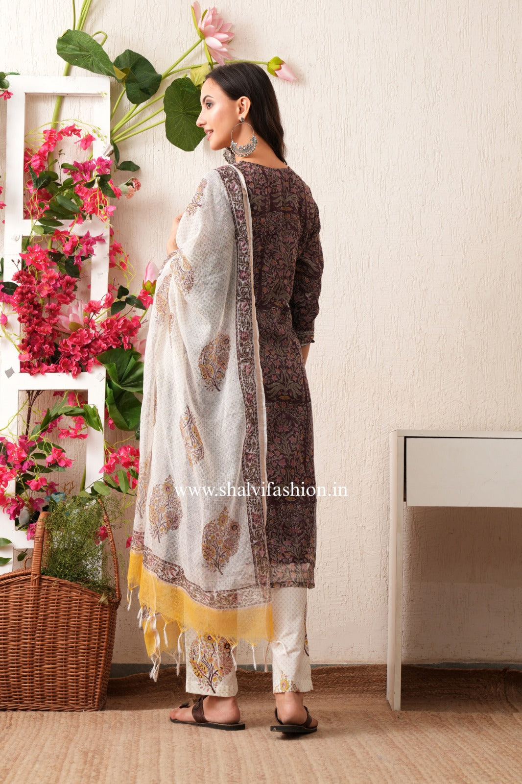 Shop sanganeri print kota doria suits (CSS380)