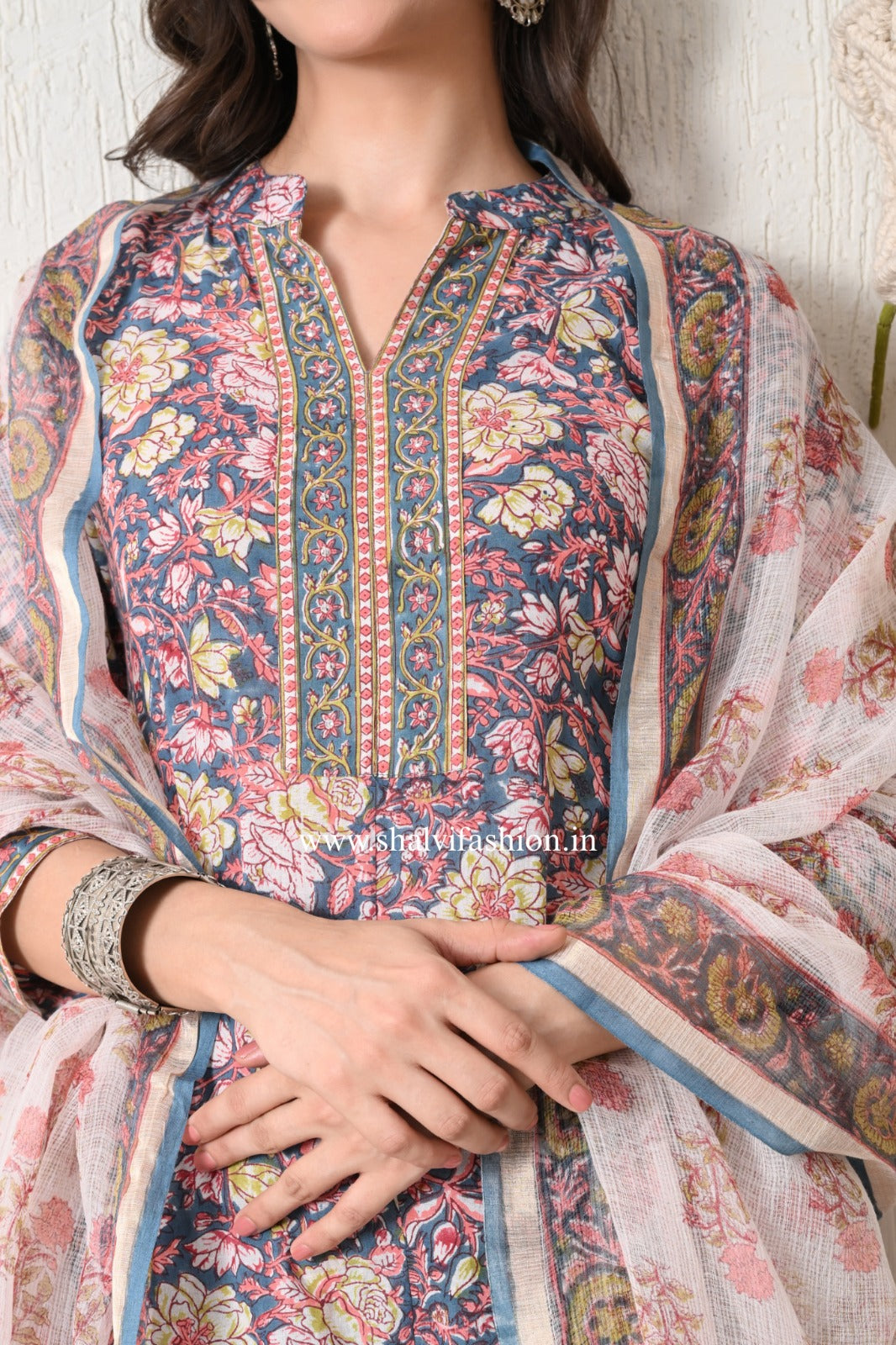 Shop sanganeri block print cotton suits online (CSS408)