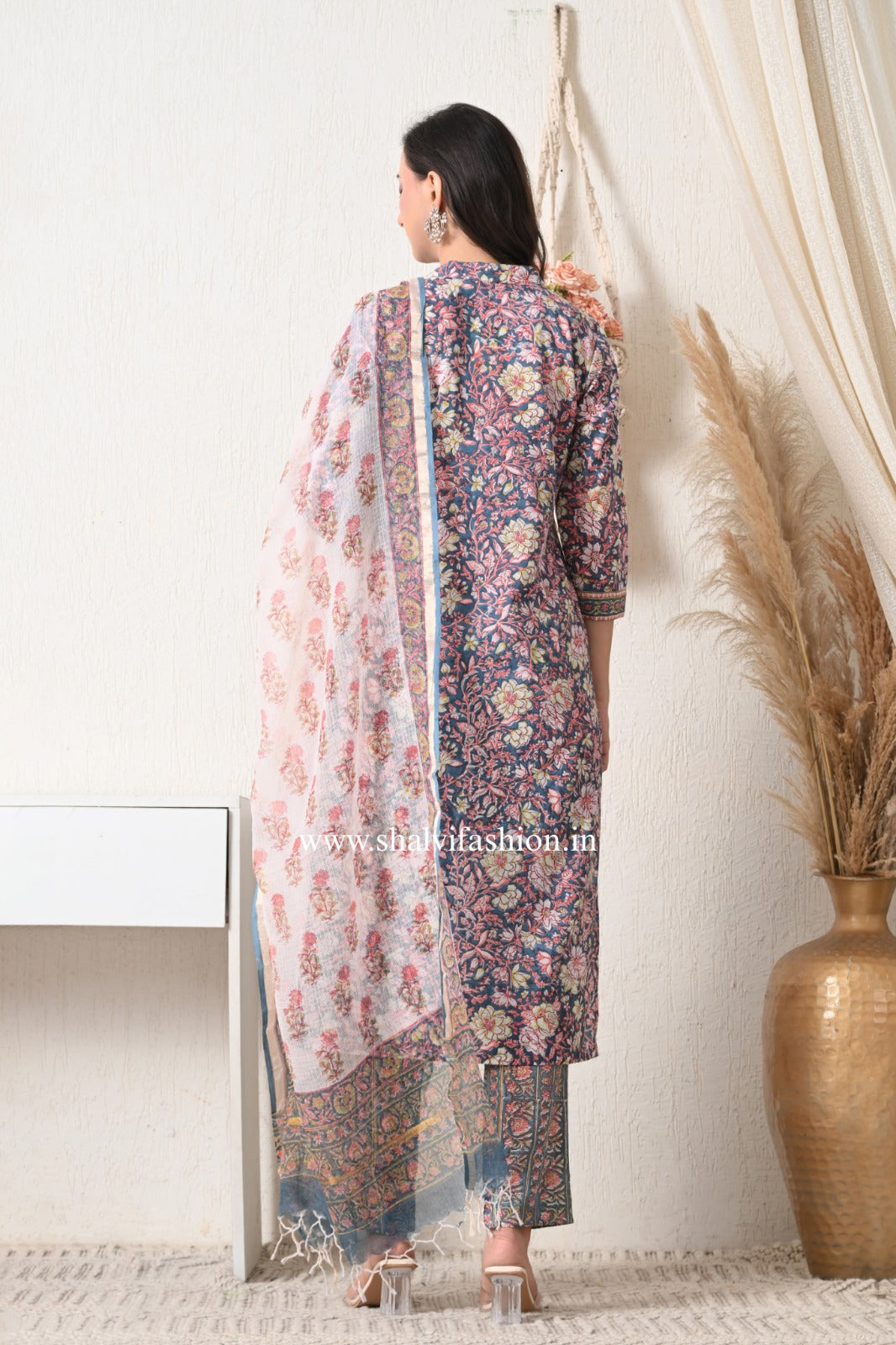 Shop sanganeri block print cotton suits online (CSS408)