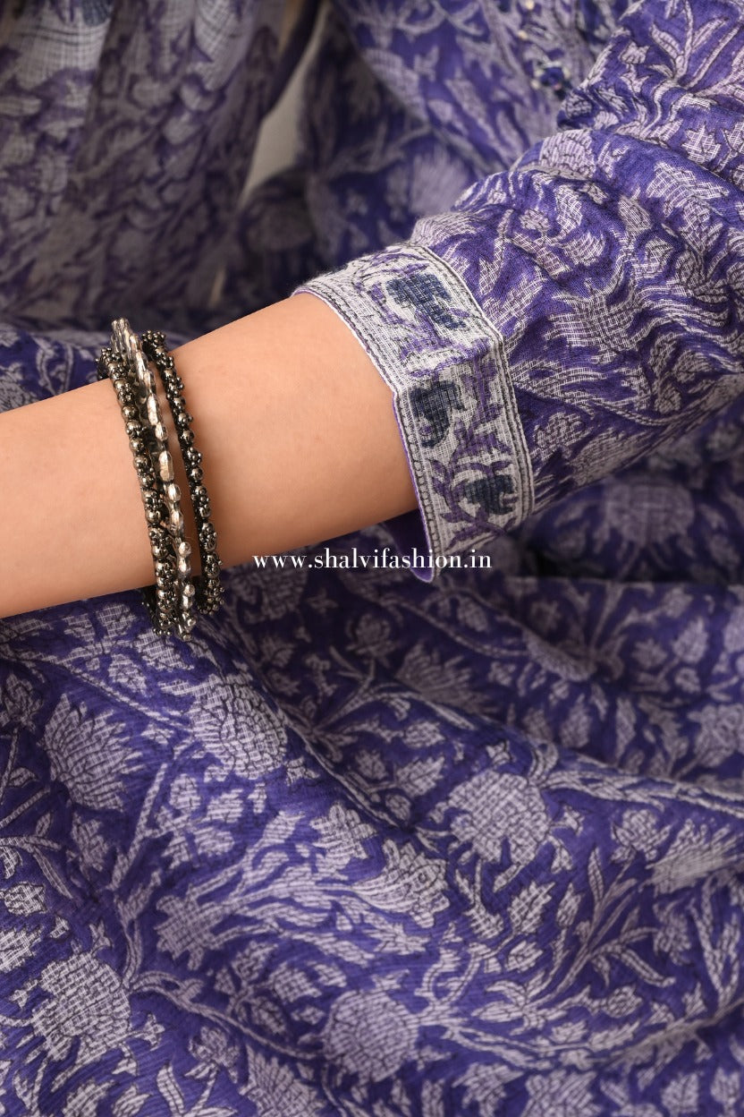 Shop block print kota doria suits online shopping (CSS497)