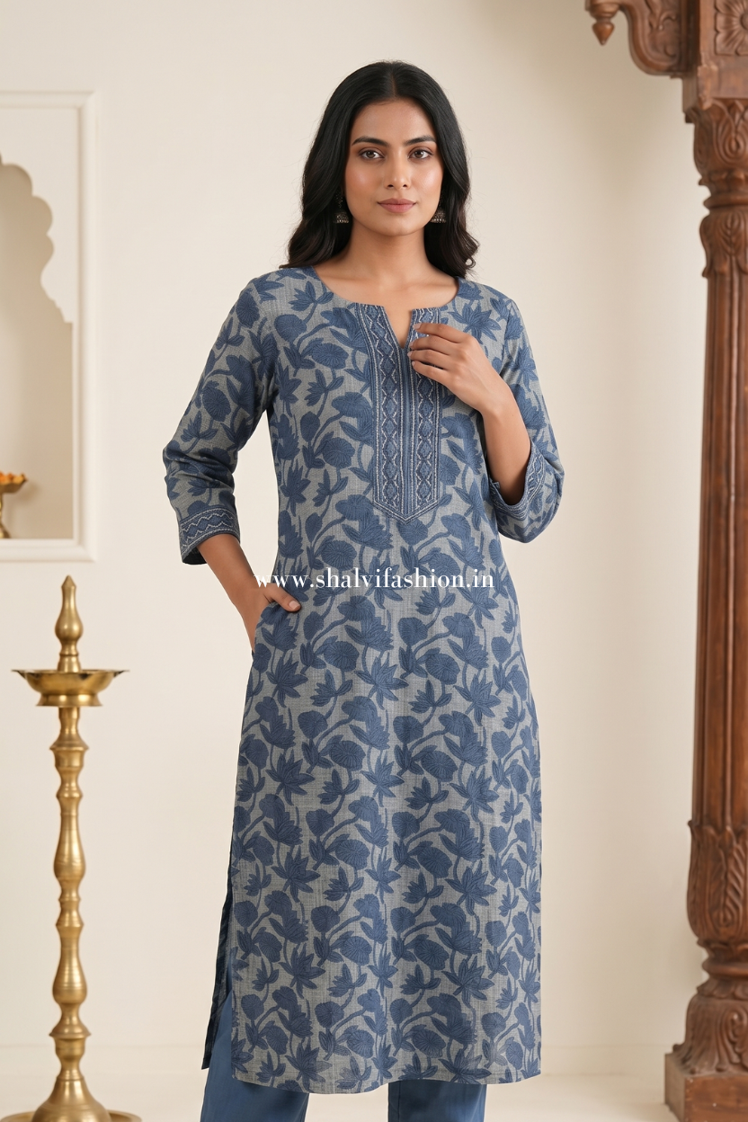 Shop jaipuri hand block print kota doria suits (CSS565)