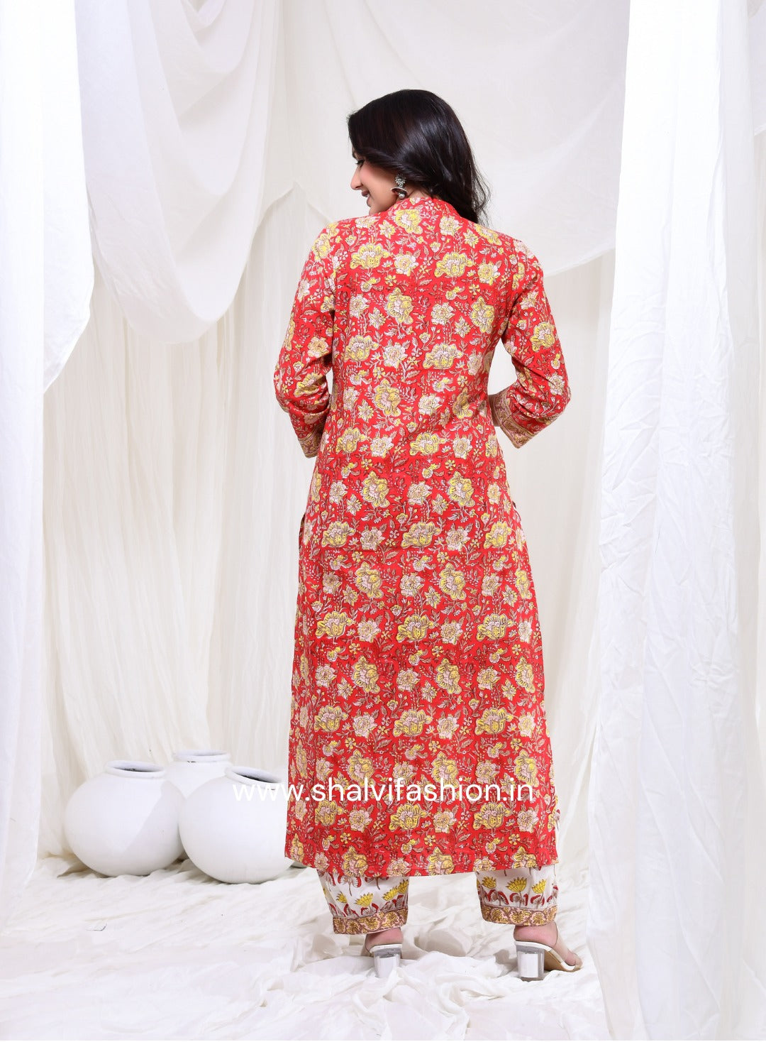 Shop hand block printed cotton suits online (CSS140)