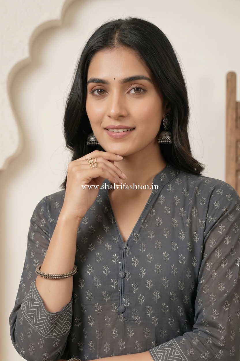 Shop hand block print kota doria suits online (FKDS43)