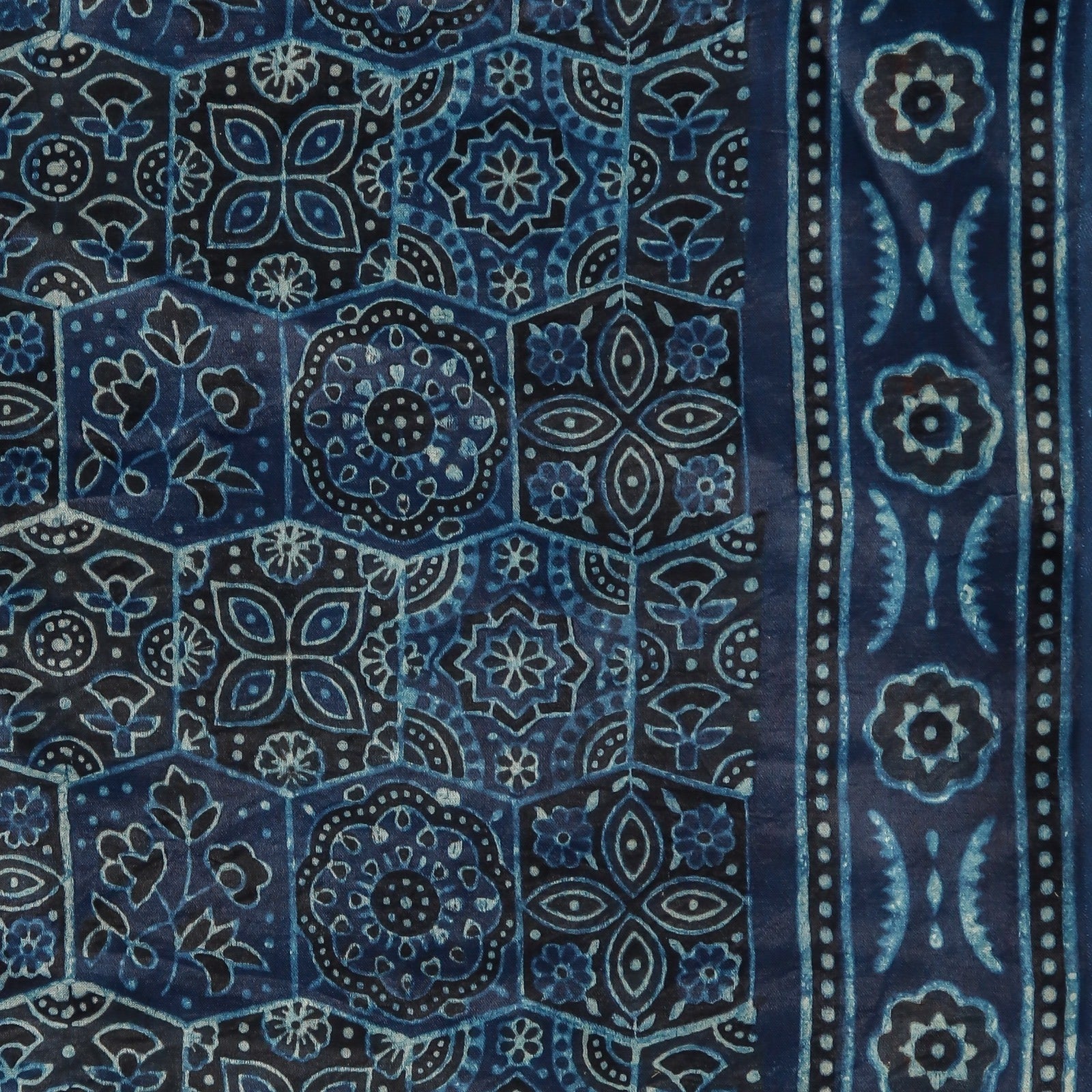 Shop hand block print gaji silk suits online shopping (GAS02)