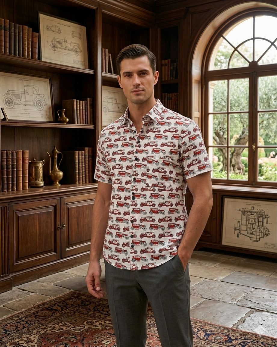 Shop jaipuri print cotton shirts online (MCH01)