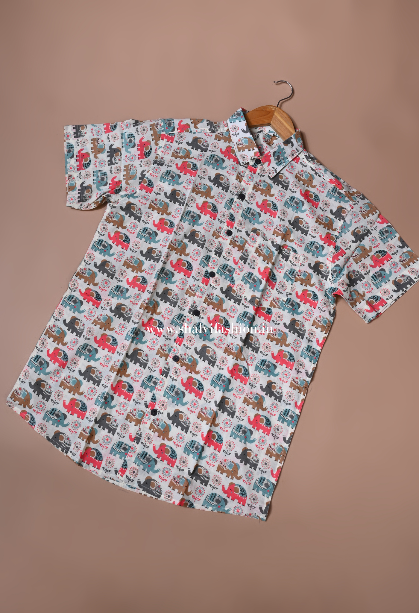 Shop cotton jaipuri print men shirts (MCH03)