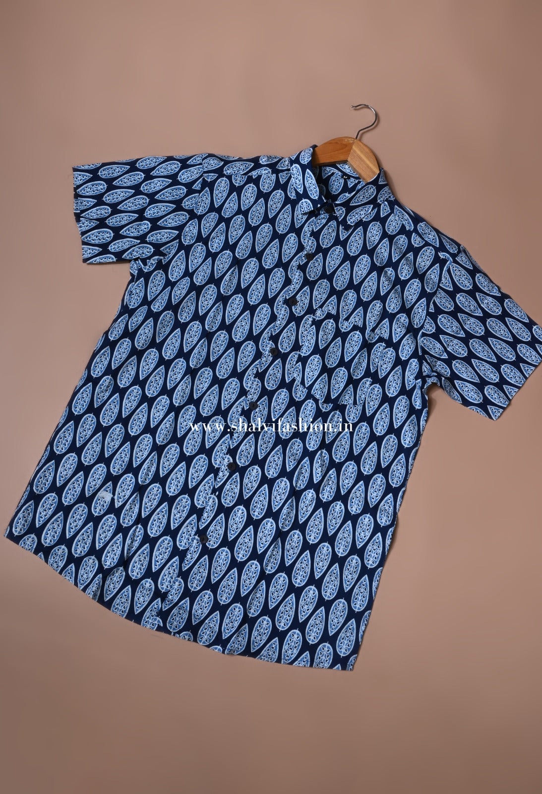 Shop sanganeri printed pure cotton shirts for men (MCH04)