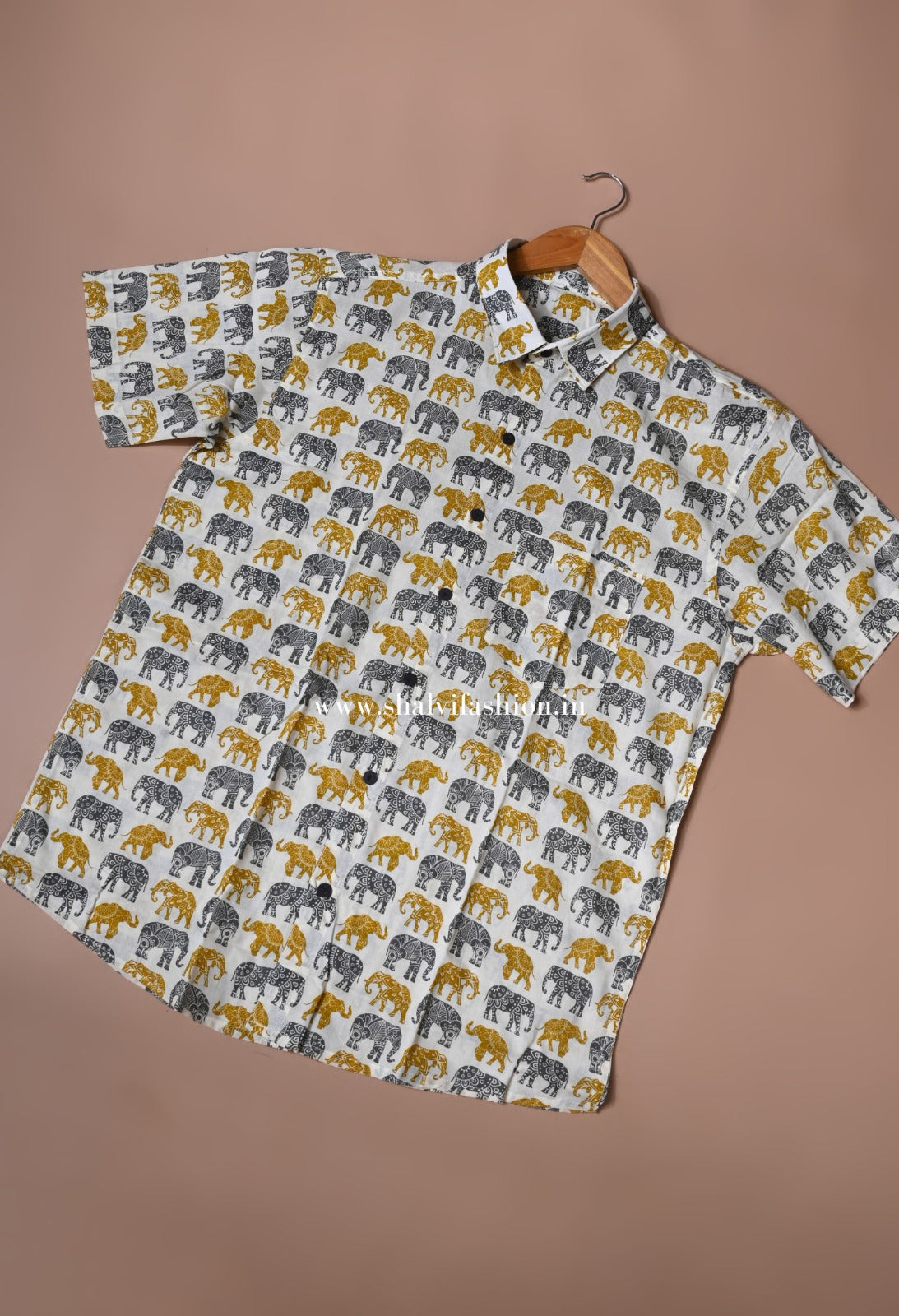 Shop jaipuri print cotton men shirts online shopping (MCH14)