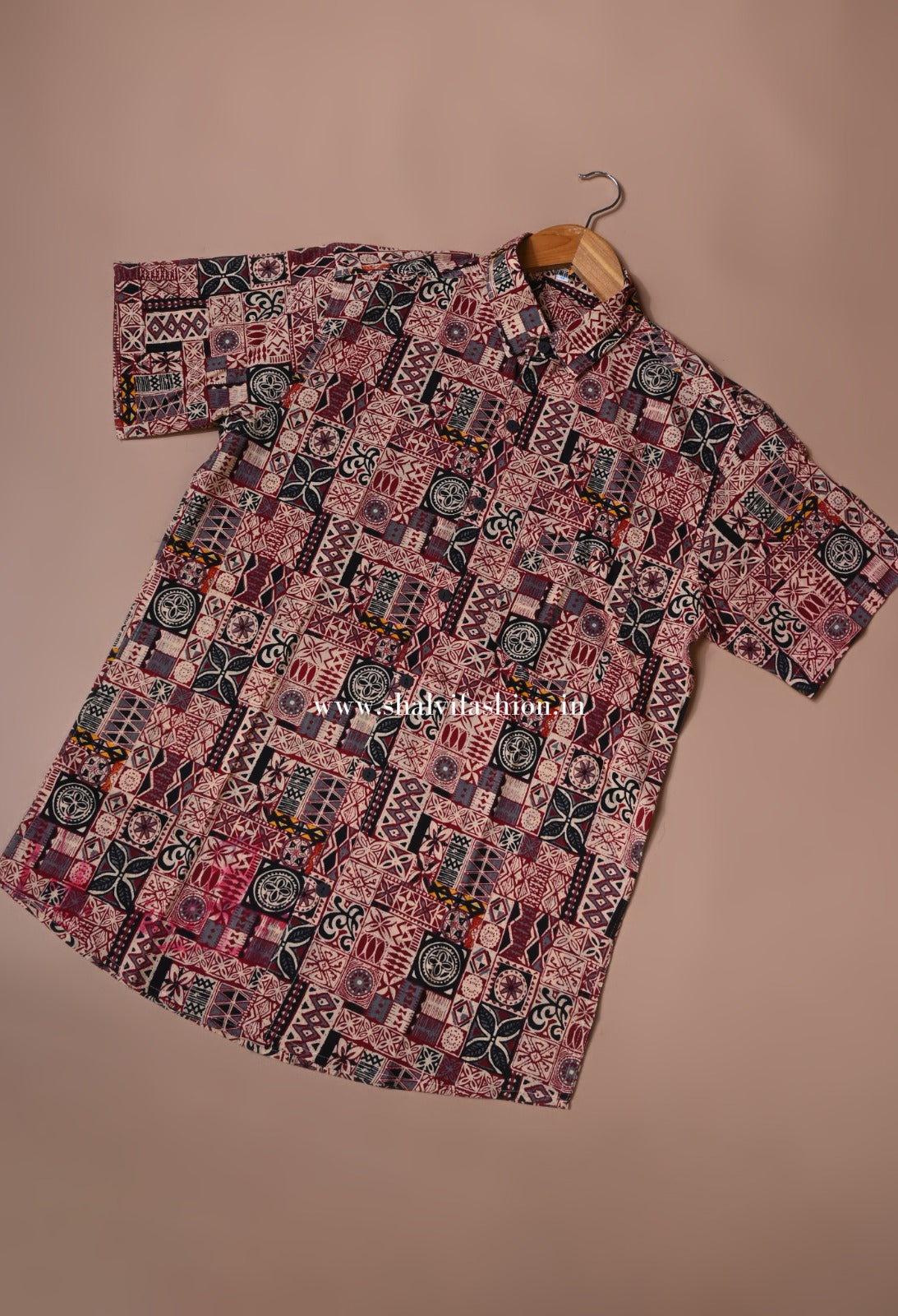 Shop jaipuri print cotton shirts for men online (MCH17)