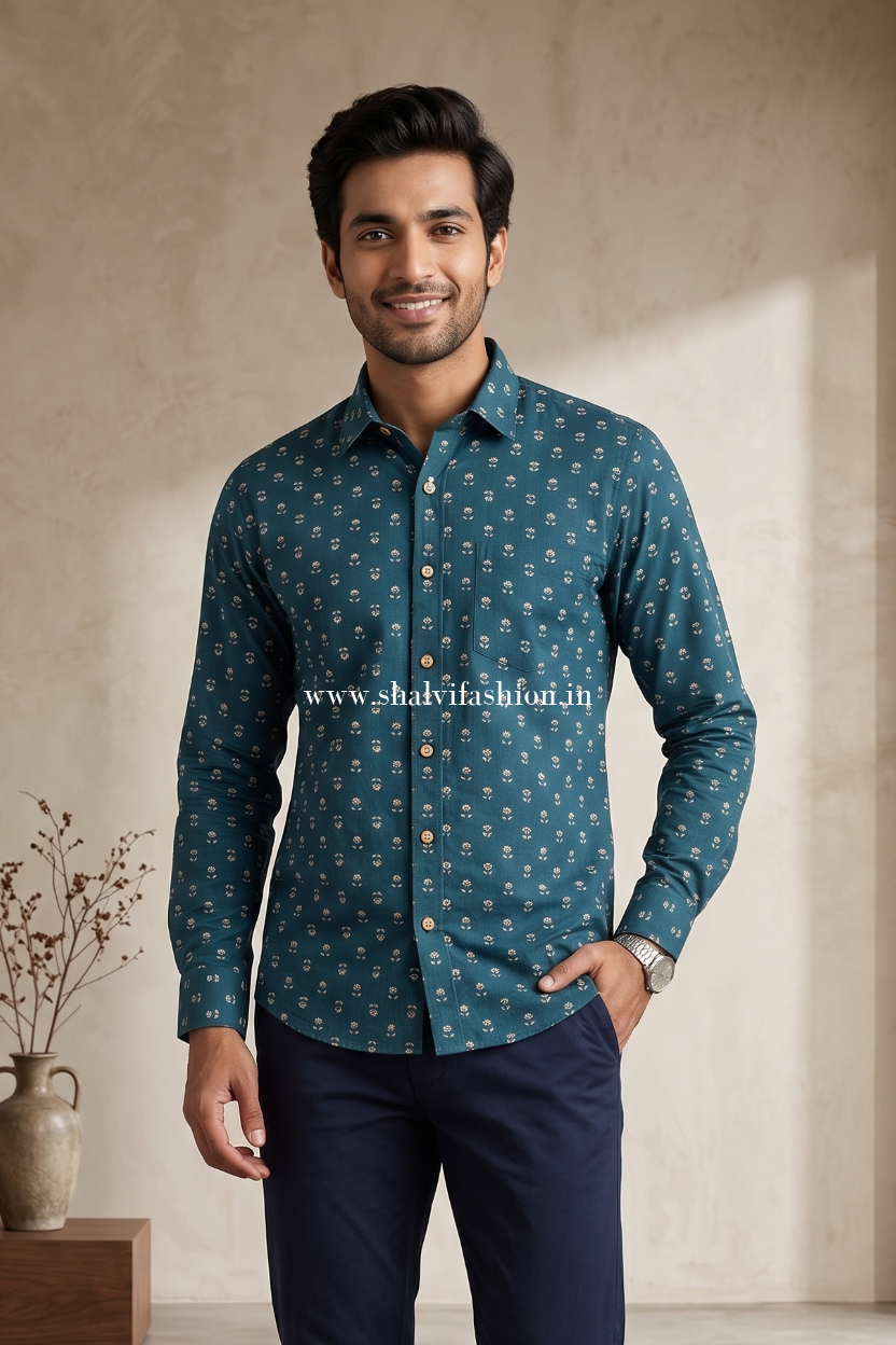 Shop men's cotton shirts in jaipur (MCH48)