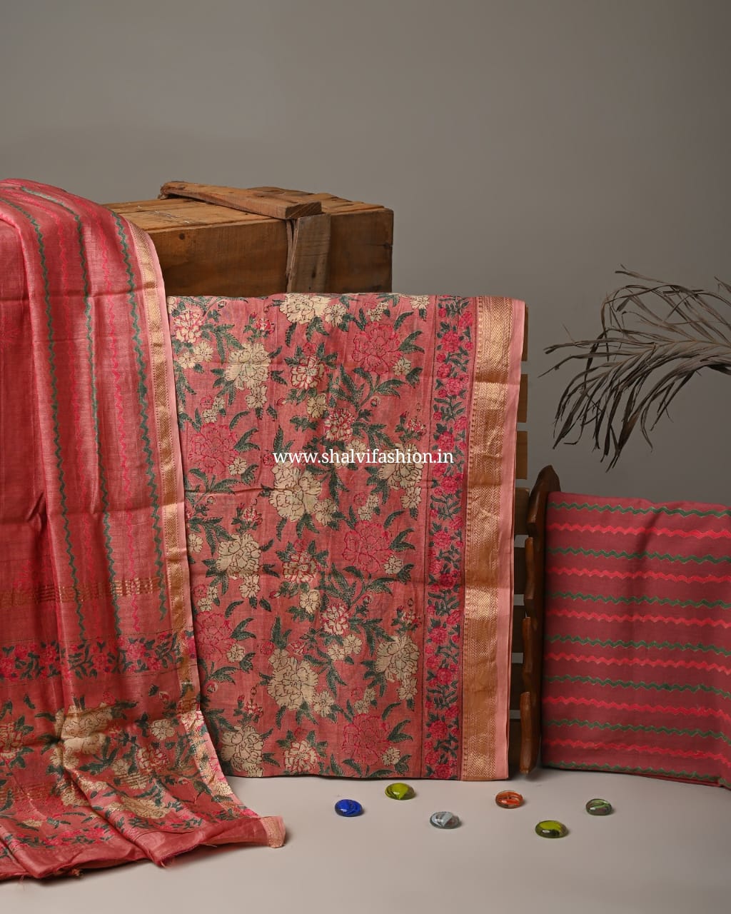 Shop jaipuri printed maheshwari silk suits (MSL182)