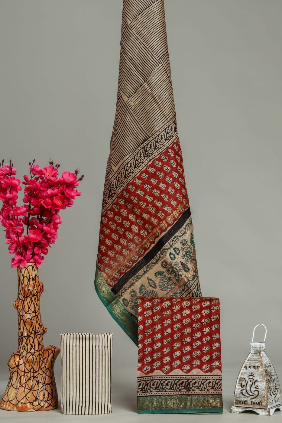 Shop bagru print maheshwari silk suits online (MSL24)