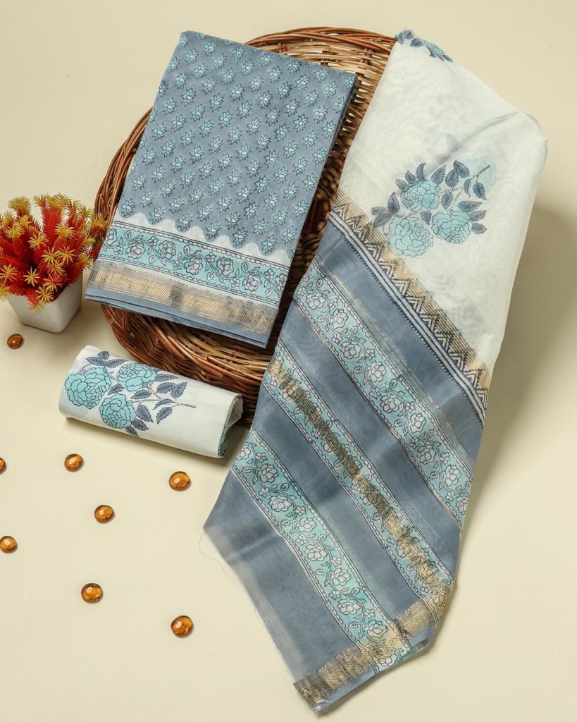 Shop jaipuri print maheshwari silk suits online shopping (MSL250)