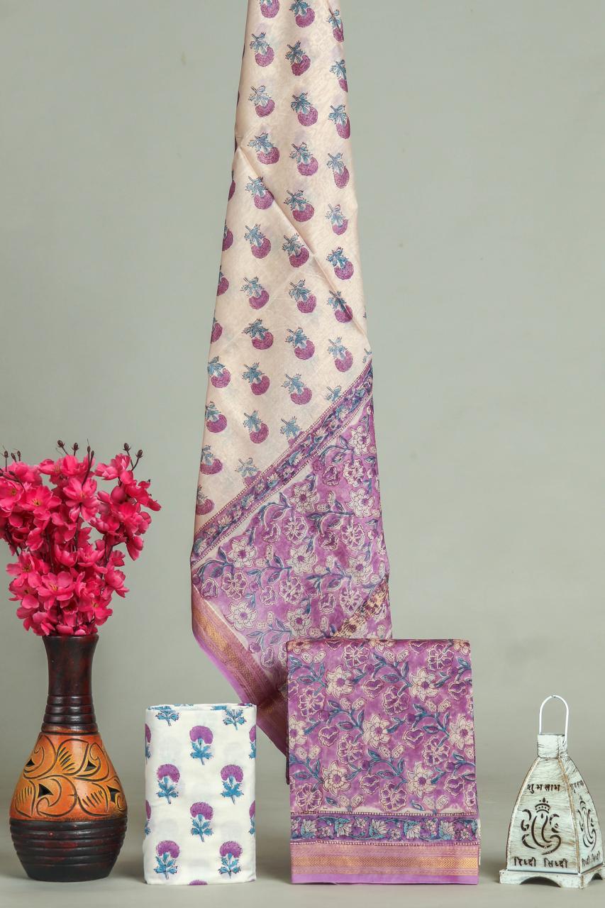 Shop sanganeri print maheshwari suits (MSL556)