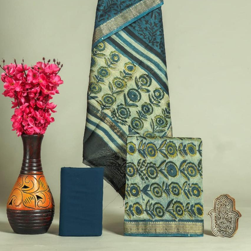 Shop vanaspati printed unstitched maheshwari suits online (MSL578)