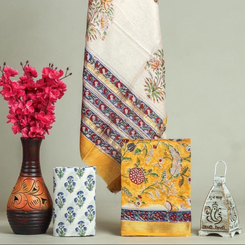 Shop jaipuri printed maheshwari silk suits online (MSL606)