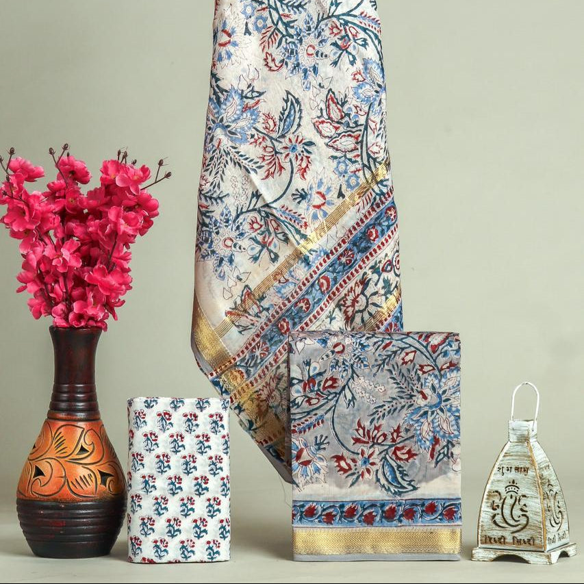 Shop sanganeri print maheshwari silk suits online (MSL607)