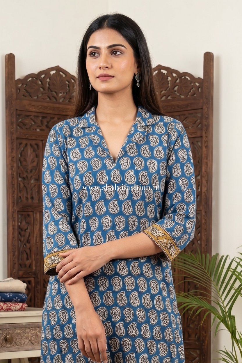 Shop block print cotton two pcs sets in jaipur (ORD06)