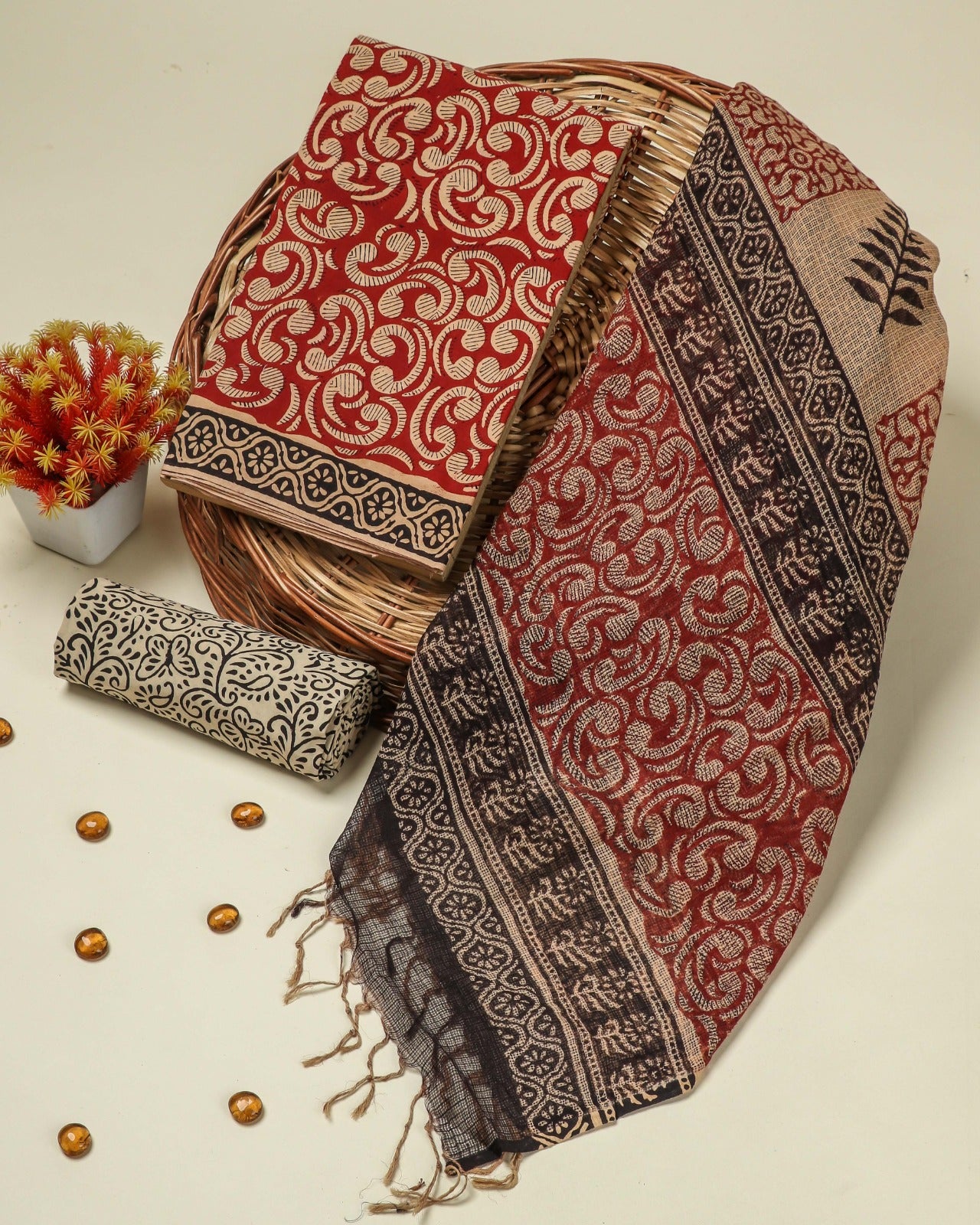 Shop kota dupatta cotton suit sets online (RKD14)