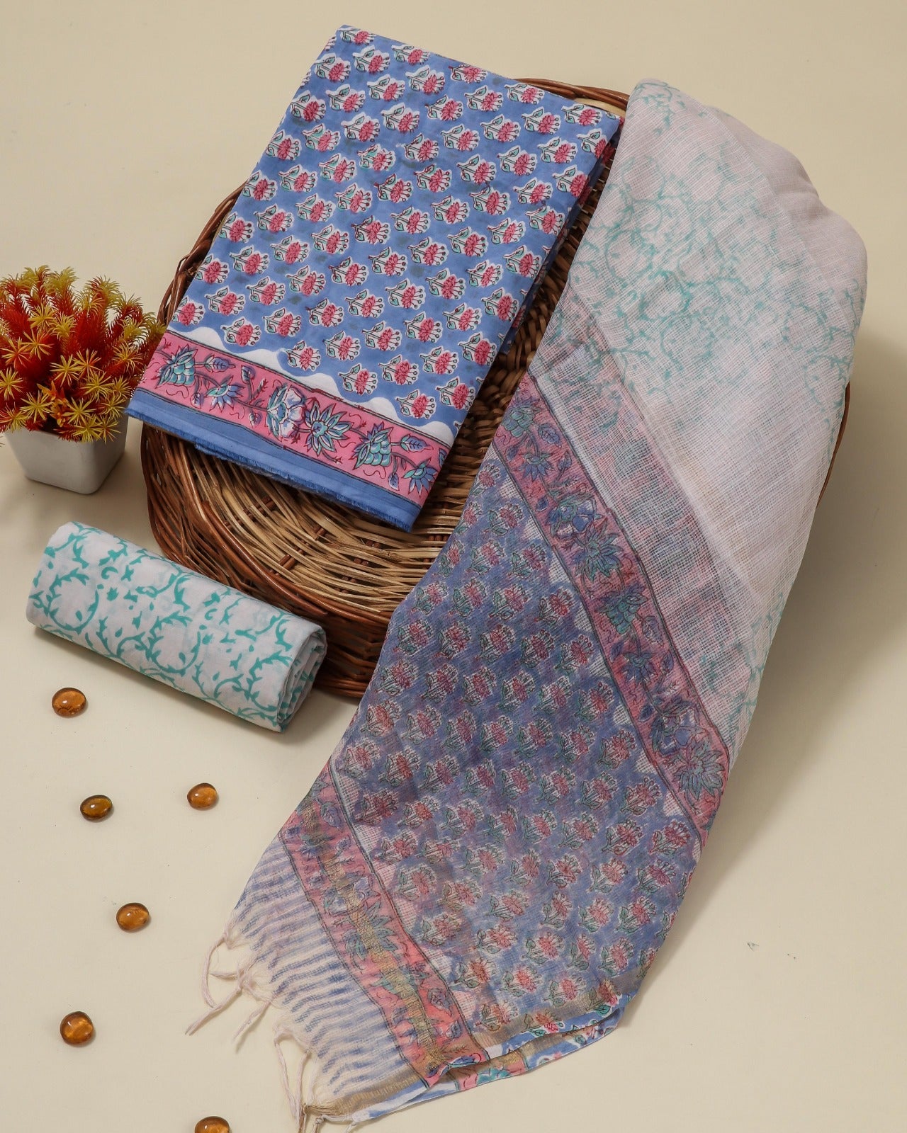 Shop cotton suit sets with kota dupatta in jaipur (RKD140)