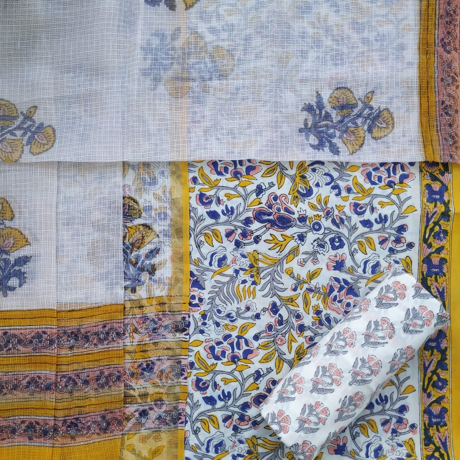 Shop kota dupatta cotton suits online shopping (RKD84)