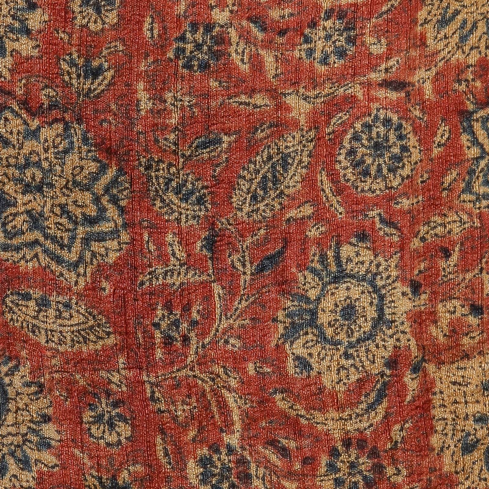 Shop unstitched block printed tussar silk suits in jaipur (TUS21)